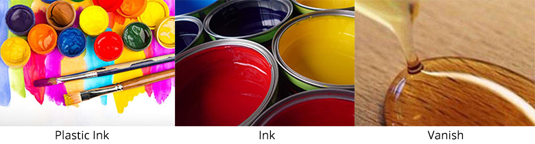 Thermoplastic solid acrylic resin for plastic ink, ink, paint and coating.