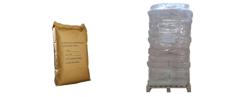White powder VAH-N resin package