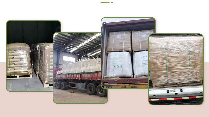 paquete de transporte de resina biodegradable
