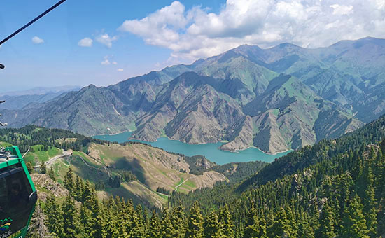 China Xinjiang Lago Tianshan