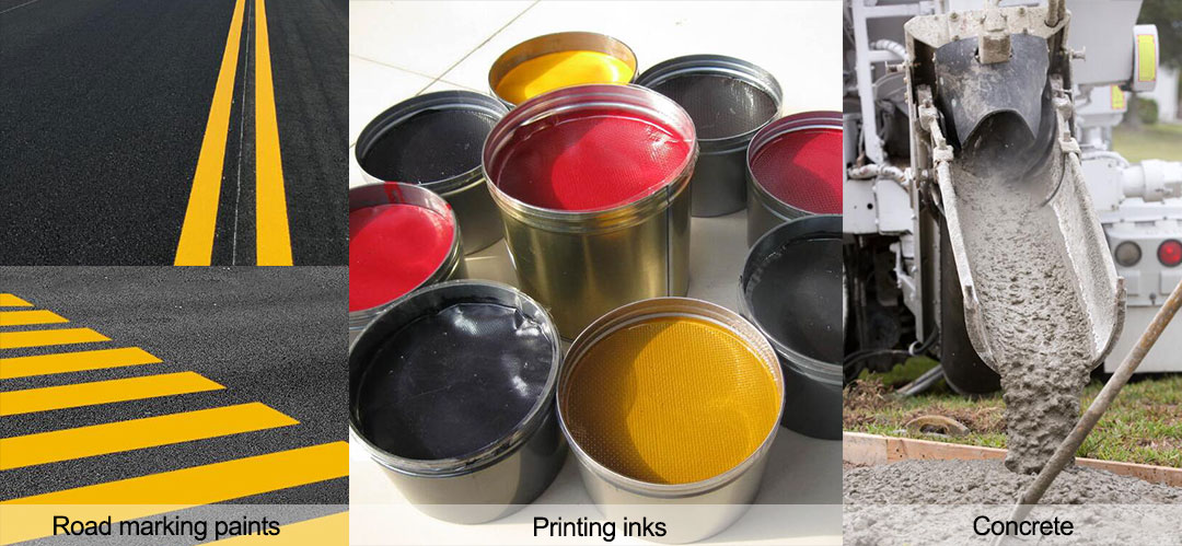 Usos de la resina clorada de vinilo para tintas.