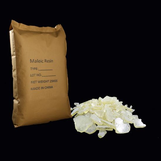 Maleic resin used for printing ink