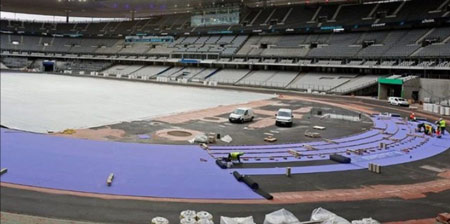 ¿De qué materiales está hecha la pista de atletismo de los Juegos Olímpicos de París 2024?