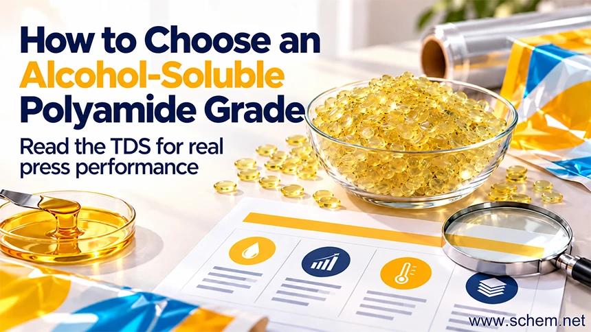 Which Alcohol-Soluble Polyamide Grade Should You Specify? Read the TDS This Way